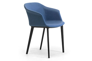 Modern fire retardant armchairs for company, school and self-service canteen