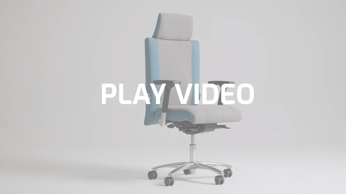 24/24 hour multi shift armchair with headrest | NON STOP by Leyform