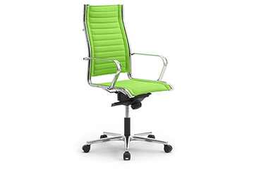 Coloured executive armchairs for trading, video editing workstation Origami Td