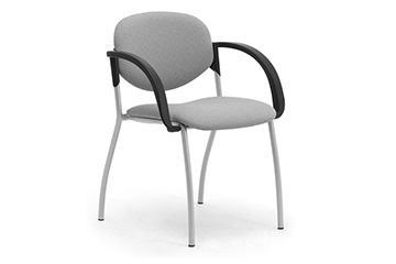 4 legs design armchairs for company, school and self-service canteen Wendy