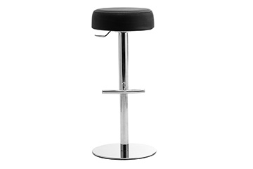 Modern design stools with upholstered seat + footrest for churches, cathedrals, chapels Punto