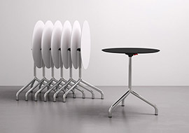High round tables for bars, bistros, pubs and restaurants Artika